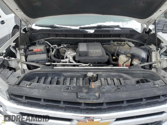 2021 Chevrolet Silverado 1500 LT with VIN 3GCUYDET2MG149418, listed as a Copart auction lot 89065105 with 142,539 mi miles and Salvage Title. Bid and sale history available at carsss.com. Image 11.