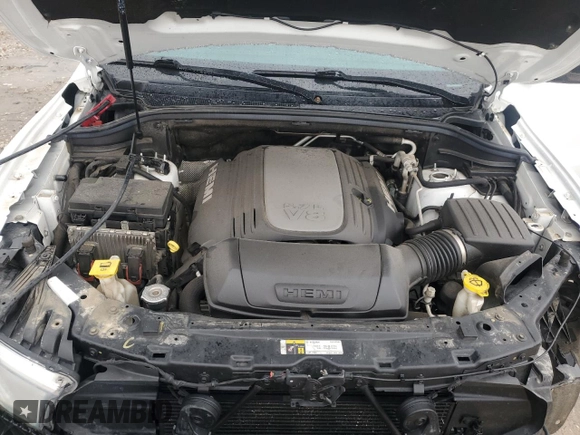 2018 Dodge Durango Citadel Anodized Platinum with VIN 1C4SDJET2JC102115, listed as a Copart auction lot 47318625 with 114,770 mi miles and Salvage title. Bid and sale history available at DreamBid. Image 12.