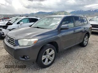 2008 Toyota Highlander Sport z VIN JTEES43A582078863, wystawiony jako Copart lot #56953955 z przebiegiem 188 981 mil mil oraz Tytuł czysty. Historia ofert i sprzedaży dostępna na DreamBid. Obrazek 1.