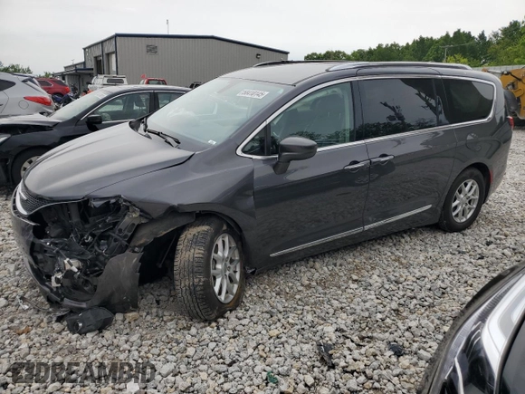 2020 Chrysler Pacifica Touring L z VIN 2C4RC1BG0LR137402, wystawiony jako Copart lot #58410145 z przebiegiem 52 050 mil mil oraz Nie do naprawy • Non repairable. Historia ofert i sprzedaży dostępna na DreamBid. Obrazek 1.
