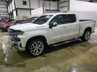 2020 Chevrolet Silverado 1500 LTZ with VIN 3GCUYGED4LG331937, listed as a Copart auction lot 45133695 with 38,065 mi miles and Salvage Title. Bid and sale history available at DreamBid. Image 1.