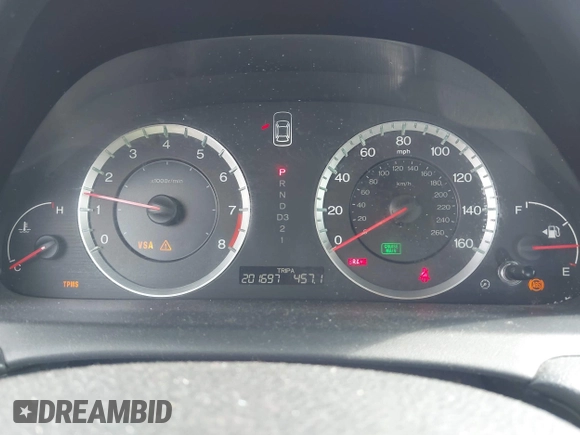 2009 Honda Accord LX-S with VIN 1HGCS12379A024325, listed as a IAAI auction lot 42169567 with 201,697 mi miles and . Bid and sale history available at DreamBid. Image 7.