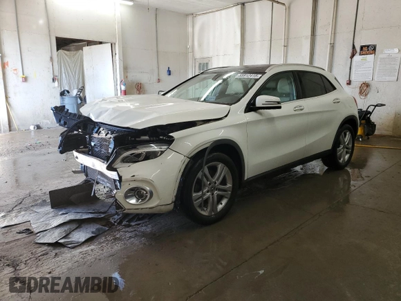 2018 Mercedes-Benz GLA 250 z VIN WDCTG4EB5JJ430879, wystawiony jako Copart lot #55912415 z przebiegiem 98 116 mil mil oraz Szkoda całkowita • Salvage title. Historia ofert i sprzedaży dostępna na DreamBid. Obrazek 1.