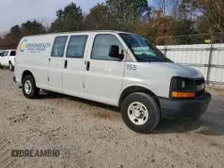 2016 Chevrolet Express Cargo Van with VIN 1GCWGBFF2G1144523, listed as a Copart auction lot 84763734 with 74,102 mi miles and Salvage Title. Bid and sale history available at carsss.com. Image 4.