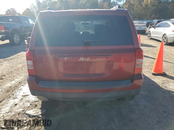 2012 Jeep Patriot Sport with VIN 1C4NJPBB8CD526125, listed as a Copart auction lot 84484494 with 129,184 mi miles and Salvage Title. Bid and sale history available at DreamBid. Image 6.