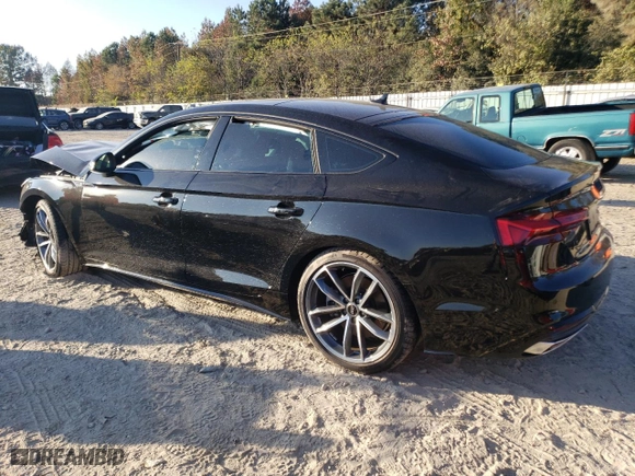 2024 Audi A5 Sportback S line Premium with VIN WAUDACF51RA090105, listed as a Copart auction lot 79532634 with 0 mi miles and Salvage Title. Bid and sale history available at carsss.com. Image 2.