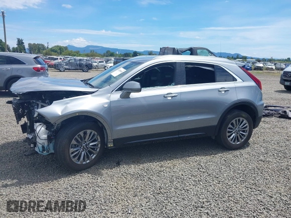2024 Cadillac XT4 AWD Premium Luxury with VIN 1GYFZDR40RF141281, listed as a IAAI auction lot 42585681 with Not provided miles and . Bid and sale history available at DreamBid. Image 15.