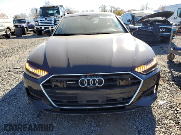 2019 Audi A7 Premium Plus with VIN WAUR2AF29KN085441, listed as a Copart auction lot 79086134 with 74,976 mi miles and Salvage title. Bid and sale history available at DreamBid. Image 5.