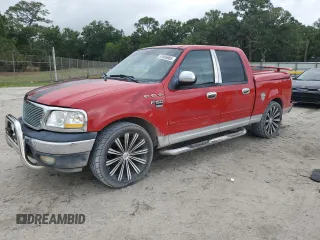 2003 Ford F-150 XLT with VIN 1FTRW07643KB48614, listed as a Copart auction lot 51895905 with 157,290 mi miles and Salvage Title. Bid and sale history available at carsss.com. Image 1.