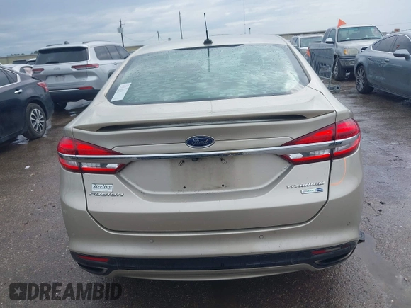 2018 Ford Fusion Titanium with VIN 3FA6P0D9XJR241859, listed as a IAAI auction lot 41893946 with 125,189 mi miles and . Bid and sale history available at DreamBid. Image 17.