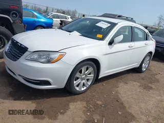 2011 Chrysler 200 Touring with VIN 1C3BC1FB4BN614249, listed as a IAAI auction lot 42041630 with 197,101 mi miles. Bid and sale history available at carsss.com. Image 2.