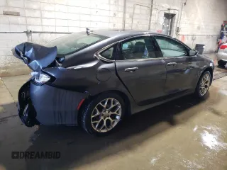 2016 Chrysler 200 C with VIN 1C3CCCEG0GN130776, listed as a Copart auction lot 48856735 with 77,090 mi miles and Salvage Title. Bid and sale history available at carsss.com. Image 3.