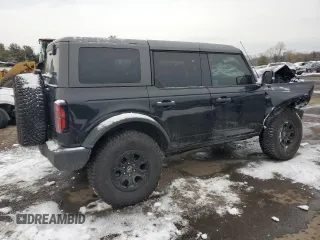 2024 Ford Bronco Wildtrak с VIN 1FMEE2BP2RLA72211, выставлен на аукционе Copart как лот 44726825 с пробегом 9 469 миль миль и Списание • Salvage title. История ставок и продаж доступна на DreamBid. Изображение 3.