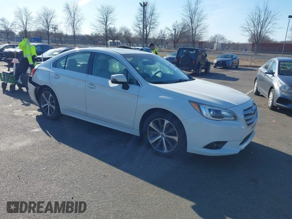 2017 Subaru Legacy Limited with VIN 4S3BNAN64H3018220, listed as a IAAI auction lot 41763482 with 119,508 mi miles. Bid and sale history available at carsss.com. Image 1.