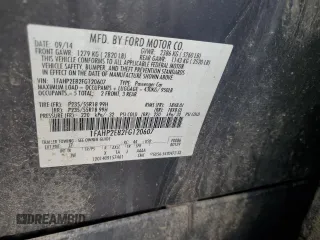 2015 Ford Taurus SEL with VIN 1FAHP2E82FG120607, listed as a Copart auction lot 59853315 with 172,812 mi miles and Salvage title. Bid and sale history available at DreamBid. Image 13.