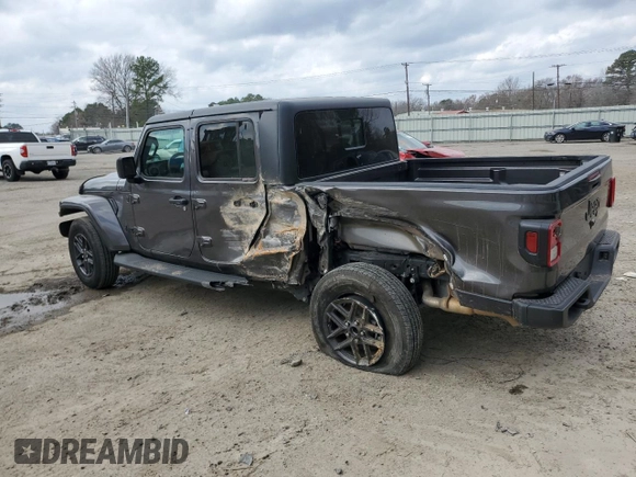 2024 Jeep Gladiator Sport S z VIN 1C6HJTAG5RL127813, wystawiony jako Copart lot #43997775 z przebiegiem 13 932 mil mil oraz Szkoda całkowita • Salvage title. Historia ofert i sprzedaży dostępna na DreamBid. Obrazek 2.