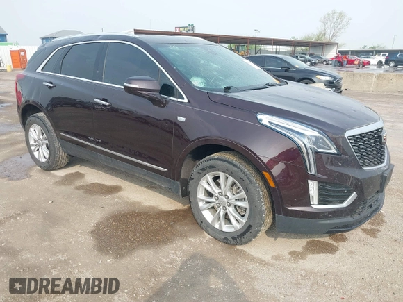 2021 Cadillac XT5 FWD Luxury with VIN 1GYKNAR44MZ184070, listed as a IAAI auction lot 41934265 with 60,596 mi miles and . Bid and sale history available at DreamBid. Image 1.