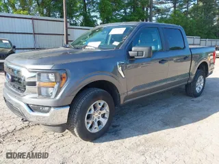 2023 Ford F-150 XL with VIN 1FTFW1E52PKE14334, listed as a IAAI auction lot 41971893 with 46,862 mi miles. Bid and sale history available at carsss.com. Image 2.