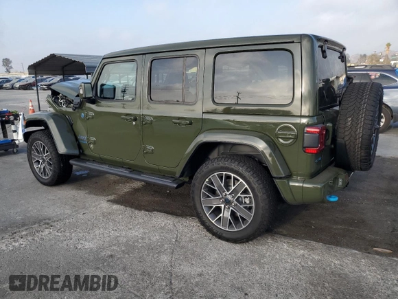 2024 Jeep Wrangler High Altitude z VIN 1C4RJXU68RW152890, wystawiony jako Copart lot #86656484 z przebiegiem 984 mil mil oraz Szkoda całkowita • Salvage title. Historia ofert i sprzedaży dostępna na DreamBid. Obrazek 2.