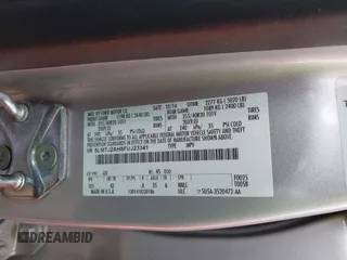 2015 Lincoln MKC with VIN 5LMTJ2AH8FUJ23341, listed as a IAAI auction lot 41828159 with 103,562 mi miles. Bid and sale history available at carsss.com. Image 9.