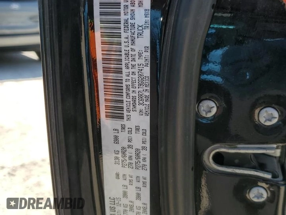 2016 Ram 1500 Big Horn z VIN 3C6RR7LT9GG207415, wystawiony jako Copart lot #52446215 z przebiegiem 173 278 mil mil oraz Szkoda całkowita • Salvage title. Historia ofert i sprzedaży dostępna na DreamBid. Obrazek 12.