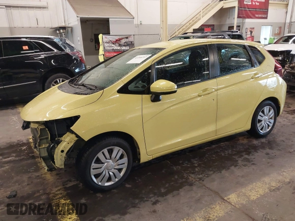 2017 Honda Fit LX with VIN JHMGK5H51HS019564, listed as a IAAI auction lot 41166197 with 58,438 mi miles. Bid and sale history available at carsss.com. Image 23.