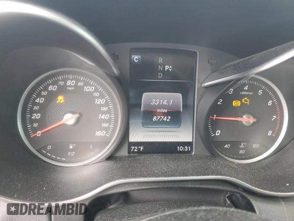 2017 Mercedes-Benz C 300 z VIN 55SWF4KB6HU195211, wystawiony jako Copart lot #58713615 z przebiegiem 87 742 mil mil oraz Szkoda całkowita • Salvage title. Historia ofert i sprzedaży dostępna na DreamBid. Obrazek 9.