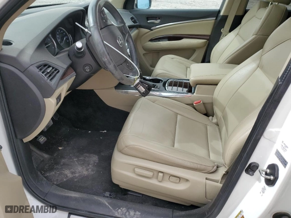 2014 Acura MDX Tech Pkg with VIN 5FRYD4H43EB045365, listed as a Copart auction lot 49688795 with 71,971 mi miles and Salvage Title. Bid and sale history available at carsss.com. Image 7.