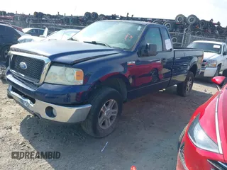 2007 Ford F-150 XL with VIN 1FTRF14W57KD56405, listed as a IAAI auction lot 42124580 with 104,196 mi miles and . Bid and sale history available at DreamBid. Image 2.