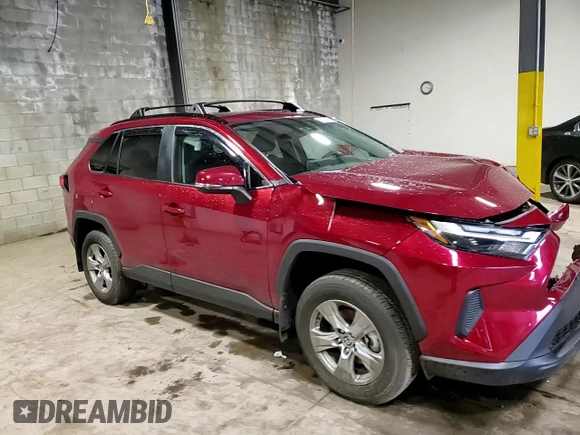 2024 Toyota RAV4 XLE with VIN 2T3P1RFV5RW416539, listed as a Copart auction lot 49239025 with 12,073 mi miles and Salvage Title. Bid and sale history available at DreamBid. Image 15.
