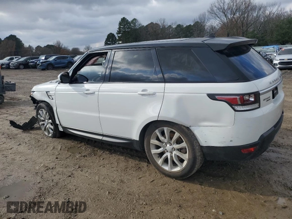 2016 Land Rover Range Rover Sport HSE with VIN SALWR2KF6GA599285, listed as a Copart auction lot 84306754 with 96,003 mi miles and Clean Title. Bid and sale history available at DreamBid. Image 2.