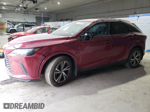 2024 Lexus RX with VIN 2T2BAMCA1RC068002, listed as a Copart auction lot 41365095 with 15,208 mi miles and Salvage Title. Bid and sale history available at carsss.com. Image 1.