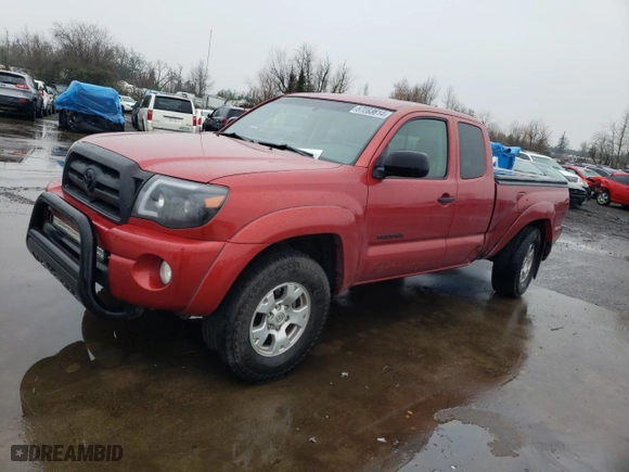 2008 Toyota Tacoma with VIN 5TEUX42N48Z473036, listed as a Copart auction lot 87283614 with 197,511 mi miles and Salvage Title. Bid and sale history available at carsss.com. Image 1.
