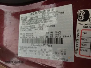 2006 Ford Freestar SEL с VIN 2FMZA52236BA39975, выставлен на аукционе IAAI как лот 42218012 с пробегом Не указан миль и . История ставок и продаж доступна на DreamBid. Изображение 9.
