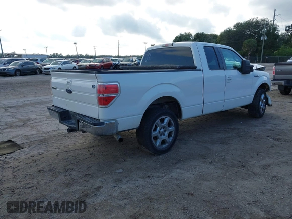 2013 Ford F-150 XL with VIN 1FTFX1ET1DFB98086, listed as a IAAI auction lot 41215419 with 158,296 mi miles and . Bid and sale history available at DreamBid. Image 4.