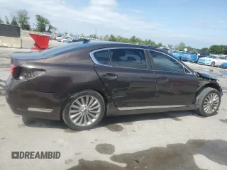 2015 Kia K900 Luxury with VIN KNALW4D41F6018929, listed as a Copart auction lot 51603575 with 96,529 mi miles and Salvage Title. Bid and sale history available at carsss.com. Image 4.