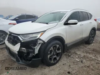 2019 Honda CR-V Touring with VIN JHLRW2H95KX013585, listed as a Copart auction lot 45602765 with 87,676 mi miles and Salvage Title. Bid and sale history available at carsss.com. Image 1.
