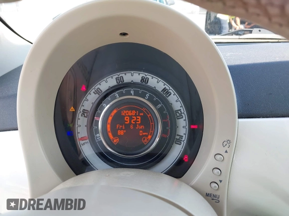 2013 FIAT 500 Pop with VIN 3C3CFFDR7DT512732, listed as a IAAI auction lot 42443988 with 120,681 mi miles and . Bid and sale history available at DreamBid. Image 7.