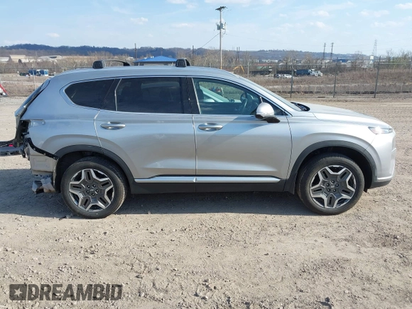 2022 Hyundai Santa Fe Limited with VIN 5NMS4DAL9NH389810, listed as a IAAI auction lot 41810611 with 40,275 mi miles. Bid and sale history available at carsss.com. Image 14.