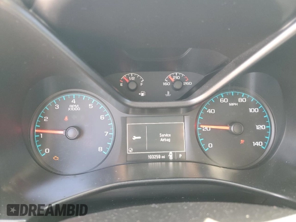 2018 GMC Canyon 2WD with VIN 1GTG5BEA0J1105758, listed as a Copart auction lot 74527294 with 103,259 mi miles and Salvage Title. Bid and sale history available at carsss.com. Image 9.