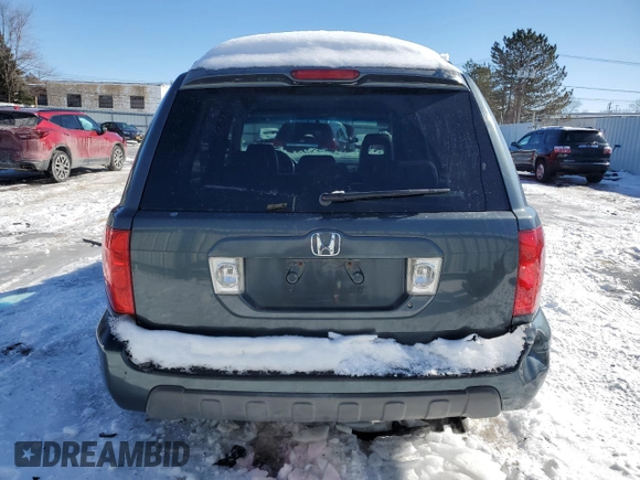 2003 Honda Pilot EX z VIN 2HKYF18563H607437, wystawiony jako Copart lot #46503435 z przebiegiem 107 286 mil mil oraz Szkoda całkowita • Salvage title. Historia ofert i sprzedaży dostępna na DreamBid. Obrazek 6.