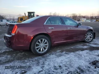 2017 Chrysler 300 with VIN 2C3CCAKG4HH506804, listed as a Copart auction lot 89251045 with 61,694 mi miles and Salvage Title. Bid and sale history available at carsss.com. Image 3.