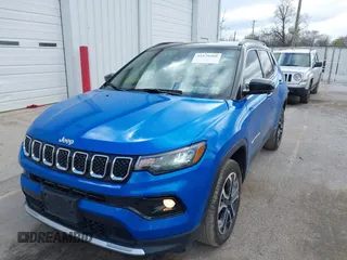 2023 Jeep Compass Limited with VIN 3C4NJDCN9PT519336, listed as a IAAI auction lot 41978460 with 35,272 mi miles and . Bid and sale history available at DreamBid. Image 2.