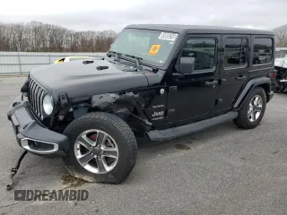2020 Jeep Wrangler Unlimited Sahara with VIN 1C4HJXEN2LW269616, listed as a Copart auction lot 49886245 with 0 mi miles and Clean Title. Bid and sale history available at carsss.com. Image 1.