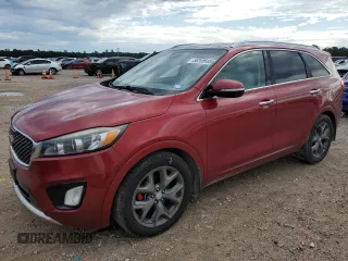 2016 Kia Sorento SX z VIN 5XYPK4A51GG114393, wystawiony jako Copart lot #56390685 z przebiegiem 139 316 mil mil oraz Szkoda całkowita • Salvage title. Historia ofert i sprzedaży dostępna na DreamBid. Obrazek 1.