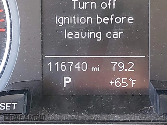 2014 Audi A4 Premium with VIN WAUBFAFL4EN023707, listed as a IAAI auction lot 42106681 with 116,740 mi miles. Bid and sale history available at carsss.com. Image 15.
