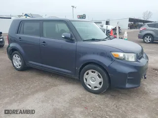 2012 Scion xB with VIN JTLZE4FE3CJ024203, listed as a IAAI auction lot 41698496 with 1 mi miles. Bid and sale history available at carsss.com. Image 1.
