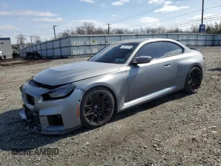2024 BMW M2 with VIN 3MF13DM09R8E39176, listed as a Copart auction lot 47391325 with 6,699 mi miles and Salvage Title. Bid and sale history available at carsss.com. Image 1.