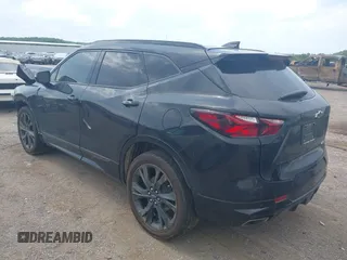 2021 Chevrolet Blazer RS z VIN 3GNKBERS6MS583636, wystawiony jako IAAI lot #42320045 z przebiegiem 75 198 mil mil oraz . Historia ofert i sprzedaży dostępna na DreamBid. Obrazek 3.