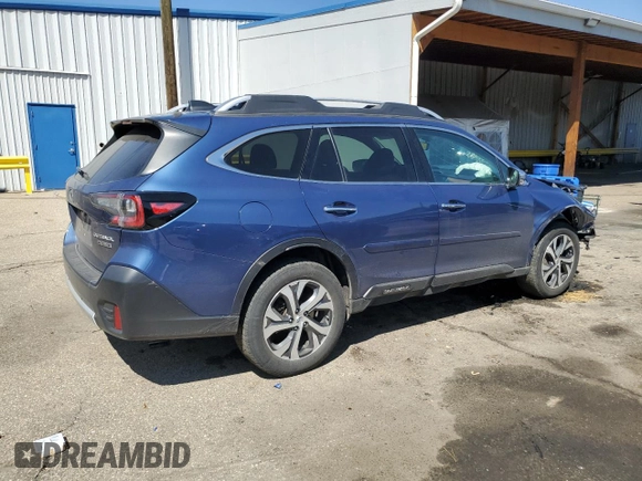 2021 Subaru Outback Touring with VIN 4S4BTAPC5M3215461, listed as a Copart auction lot 53080715 with 91,766 mi miles and Salvage title. Bid and sale history available at DreamBid. Image 3.